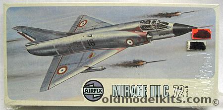 Airfix 1/72 Mirage III C, 02012-9 plastic model kit